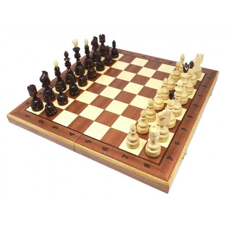 Összecsukható fa sakk 350*350 PL122A